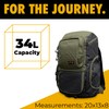 Gold BJJ Jiu Jitsu Backpack - Heavy Duty Gym Bag