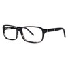 BIG Plans Men's Eyeglasses - BMEC Frames - Black 57-16-145