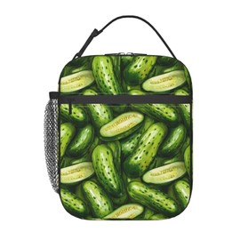 Pickle Lunch Box for Women Kids Girls Insulated Lunch Bag Lunchbox Adults Lunch Tote Bags Reusable Cooler for Work Office School Picnic Travel