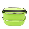 LIZEALUCKY Thermal Bento Lunch Box with Stainless Steel Thermal Insulation,