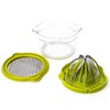 Manual Orange Juicer, Multi-purpose Fruit Squeezer Plastic Measuring Cup for