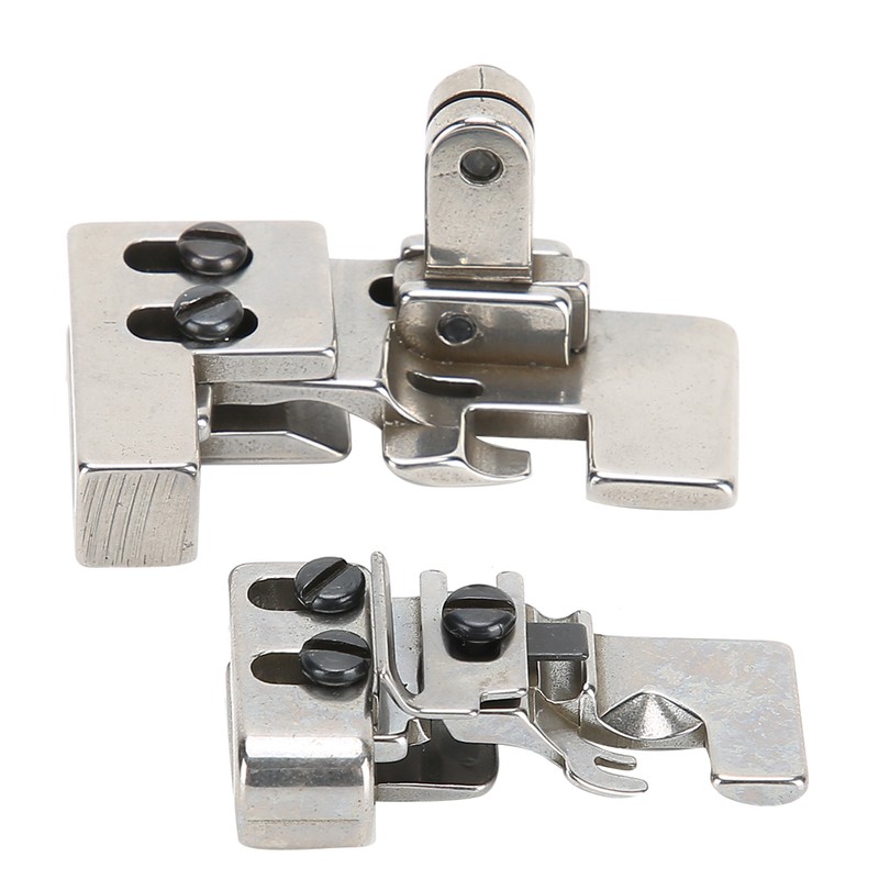 2Pcs Overlock Machine Presser Foot 4/5 String Pleat Gather Serger