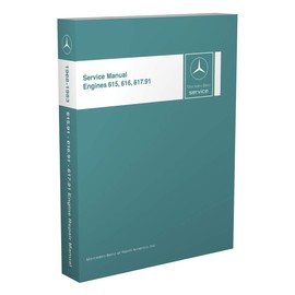 1968-1983 Mercedes 615.91, 616.91, 617.91 Diesel Engine Repair Shop Manual