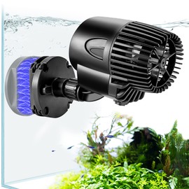 AQQA Wave Maker Pump, 530GPH 2100GPH Aquarium Circulation Pump 360 Degree Rotatable Submersible Powerhead Pump with Magnet Suction Base for Marine and Freshwater Aquariums Fish Tank