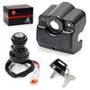 MOTO1988 Ignition Key Switch & Switch Cover Compatible with Yamaha
