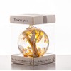 10cm Spirit Ball - Thank You - Pastel Gold