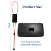 2 Pack Fish Finder Cover Straps – Adjustable Bungee Graph