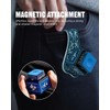 CRICAL Pool Cue Chalk Holder Magnetic Pool Chalk Holder Portable