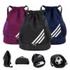 Mochila Deportiva con Cordón, Bolsas Impermeable de Cuerdas, Compartimento Separado