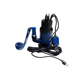 Submersible Pool and Spa Drain Pump Pool Overflow Pump (1/2 Horse Power) (Pump with 5 Feet of Hose)