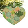 GRAPHICS & MORE Succulent Cactus Aloe Plants Pattern Heart Love