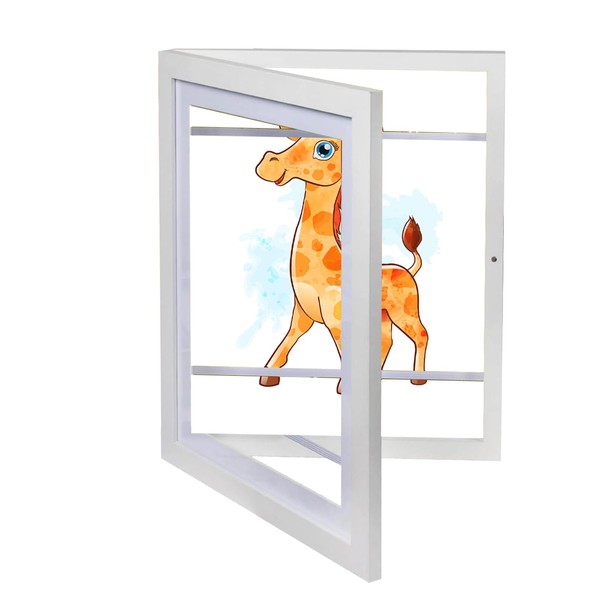 Kids Artwork Frames 8.5 x 11, Wall Mout Art Frames
