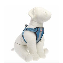 Kong Reflective Padded Chest Plate Dog Harness Blue XL