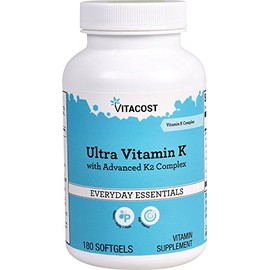 Vitacost Ultra Vitamin K with Advanced K2 Complex - 180 Softgels