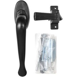 Wright Products FBA_VIL333BL Villa Style Pull Handle, Black