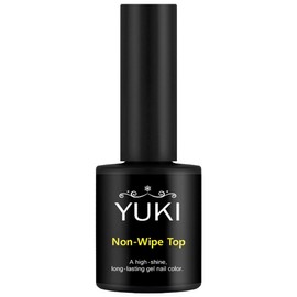Yuki gel nail non-wipe top gel, mixed colors, 10g, 1 piece / 유키 젤네일 논와이프 탑젤, 혼합색상, 10g, 1개