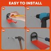 2 Pcs Cornhole Board Hanger Wall Mount, Heavy Duty Cornhole