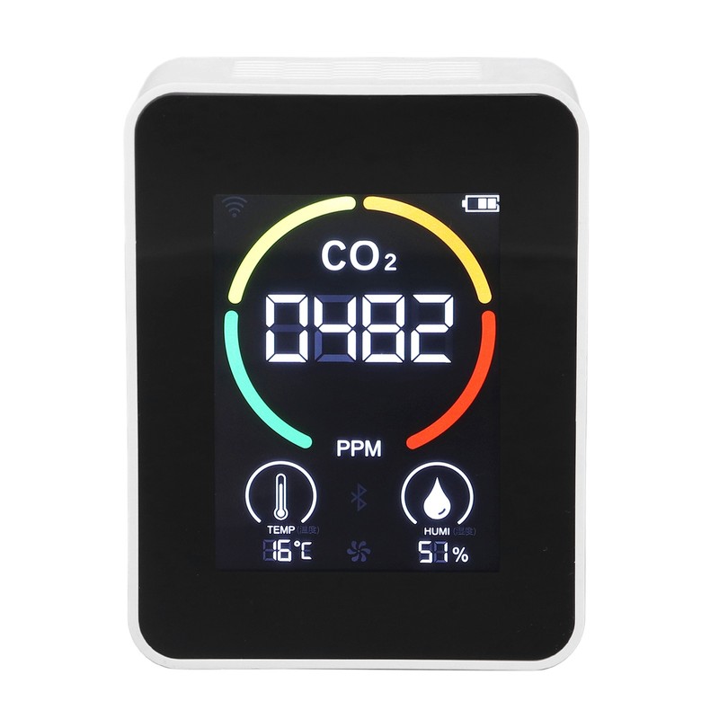 CO2 Detector Semiconductor Air Quality Monitor Temperature Humidity Sensor H8