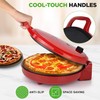 NutriChef Countertop Pizza Maker | 1500W Non-Stick Electric Pizza Cooker