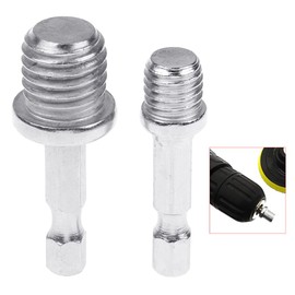Electric Drill Accessories Outer Hexagon Conversion Rod M10+M14 Woodworking Hex Socket Adapter Converter Impact Power Drill Sockets Adapter Setsdrill Chuck Hex Shank Converter Drill Chuck Hex Adapter