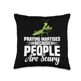 Mantis Eggs Costume Insect Owner Praying Mantis Costume Throw Pillow