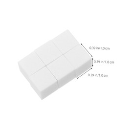 Healeved Acrylic Nail Buffering Files Square Shaped Nail File Grooming Tool Reusable for Travel