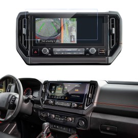 XCNGSUA 2026 2025 Frontier Screen Protector 12.3" for 2025 2026 Nissan Frontier (S/SV/Pro-X/Pro-4X/SL) Screen Protector 2026 2025 Frontier Accessories[9H Tempered Glass]