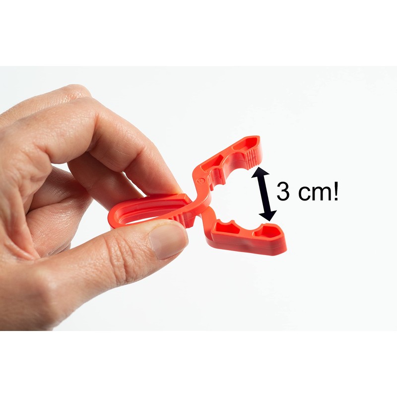 DRY-SMART Monoblock Clothes Pegs, Extremely Strong and Sturdy, Rustproof Plastic