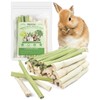 Bissap 40PCS Rabbit Chew Sticks, 20PCS Sweet Bamboo Chew Sticks
