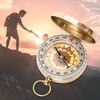 Ceeyoll Outdoor Compass, Camping Survival Compass, Portable Compass, Hiking Compass,