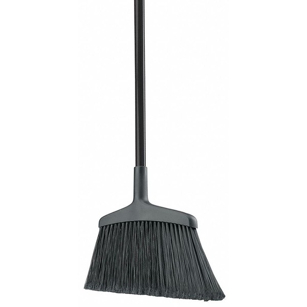Wide Angle Broom,Black,55" L x 15" W