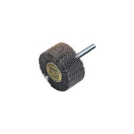 TRUSCO UF4015-40 Flap Wheel, Outer Diameter 1.6 x Width 0.6 x Shaft Diameter 6 (5 Pieces), 40#