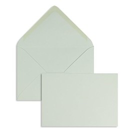 Envelopes | Premium | 80 x 114 mm (DIN C7) White (Pack of 100) Nassklebung Karten und Co Envelopes, couverts, Envelopes with a 2 year Money Back Guarantee