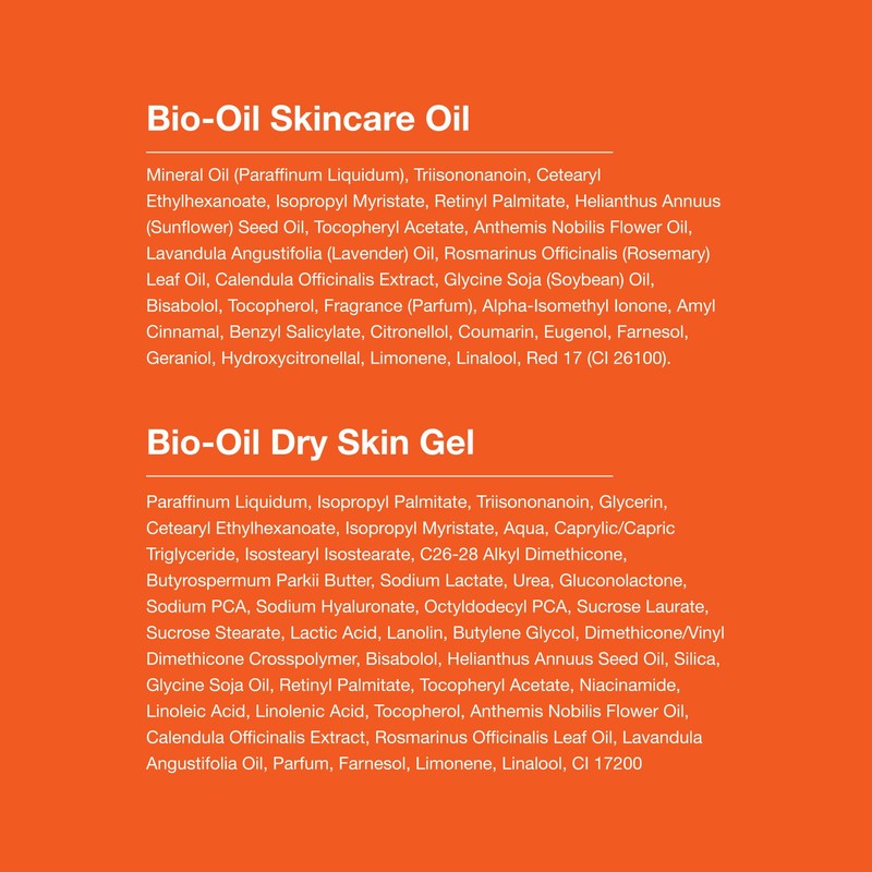 Bio-Oil Travel Skincare Bundle for Scars, Stretch Marks, and Dry