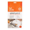 Full Circle Natural Latex Cleaning Gloves, M/L Grey