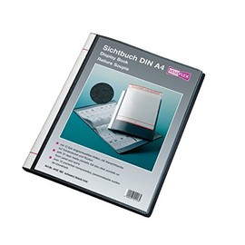 Veloflex 4412180 DIN A4 with 12 Display Book Folder – Black