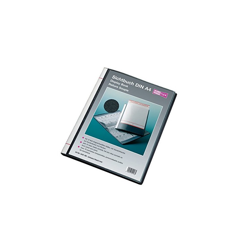 Veloflex 4412180 DIN A4 with 12 Display Book Folder –
