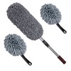 IPELY 3 Pack Large Microfiber Car Duster Exterior Scratch Free