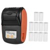 Sunydog 10 Rolls of Paper Pt-210 58mm Portable Thermal Printer