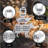 Meat Temperature Magnet, Animal Meat Temperature Magnet Chart for Fridge,