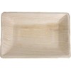 KOKA Palm Leaf Disposable Plates Rectangular Environmentally Friendly Disposable Tableware