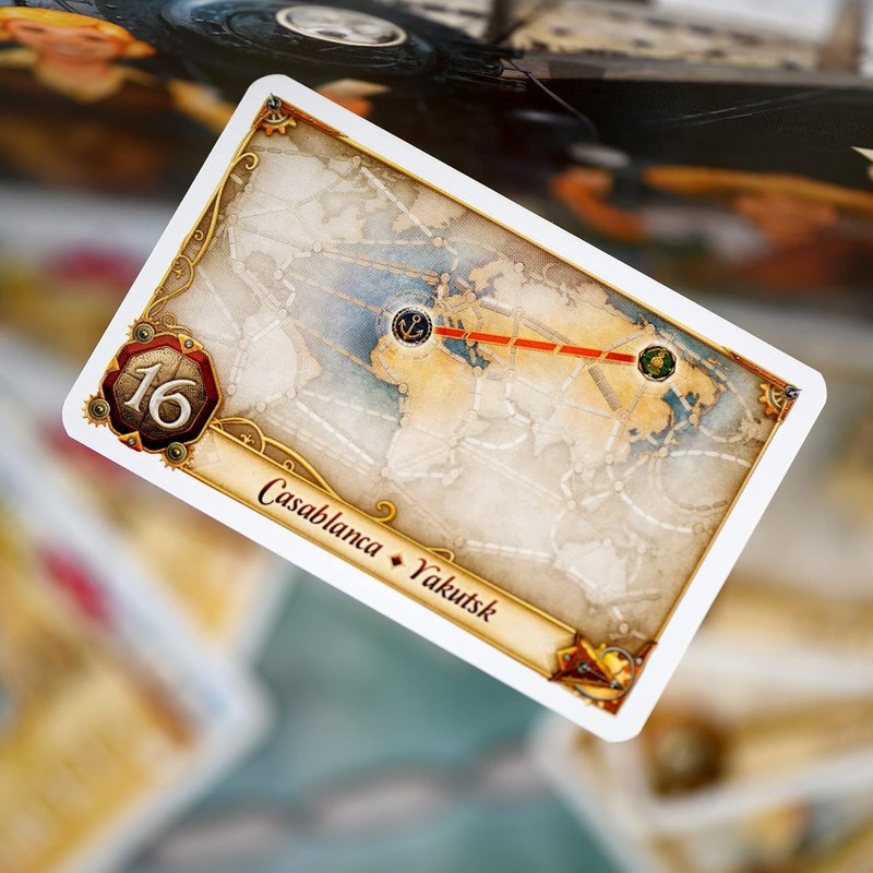Asmodee Ticket to Ride Rails & Sails Board Game -