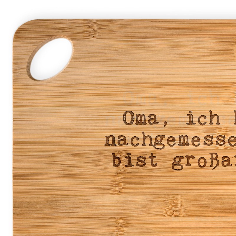 Mr. & Mrs. Panda Bamboo Chopping Board Grandma, Ich Habe