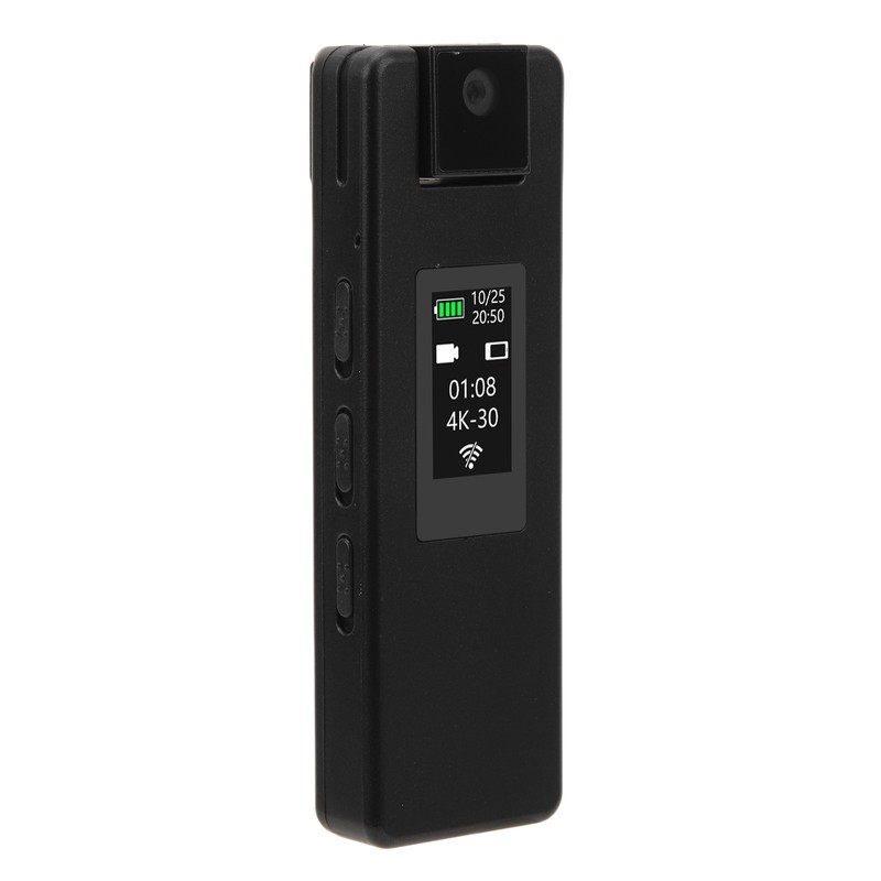 WiFi Body Camera 4K HD Motion Detection 1500mAh 180 Degree
