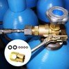 CO2 Adapter, Dual Sealed Design, Quick Connect Adapter, Easy to