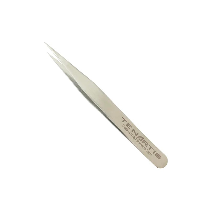 Pointed Hair Tweezers Stainless Steel - Tenartis Made in Italy