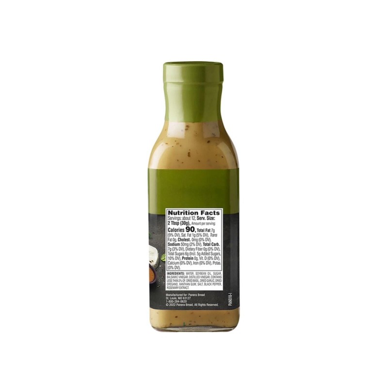 Panera Bread New Panera Bread Vinaigrette Marinade Balsamic Low Sodium