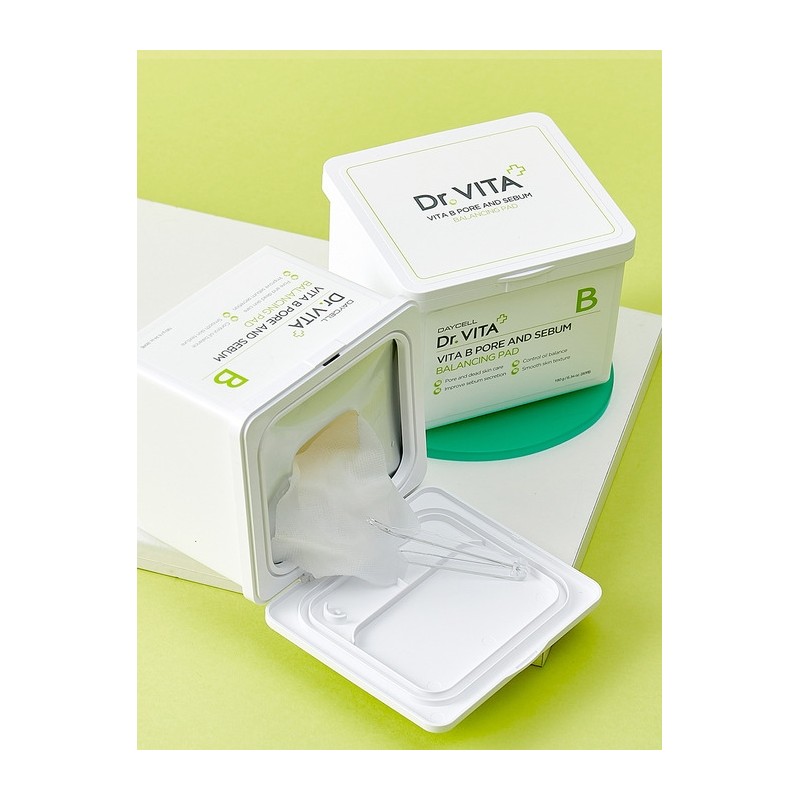 Vita B Pore & Sebum Balancing Pad 180g / 비타B