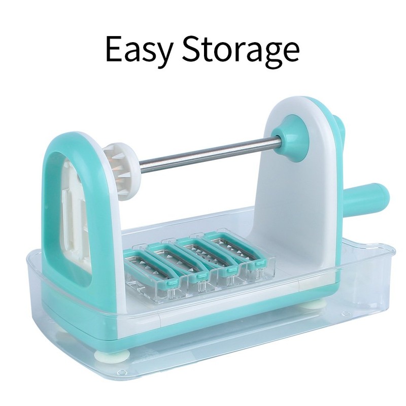 Ourokhome Zucchini Noodle Maker Spaghetti Spiralizer - 5 Blades Vegetable