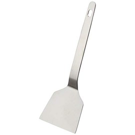 Uchiyama Seisakusho GOK11003 Antibacterial Okonomi Spatula, Mini, Small, 18-8 Stainless Steel, Japan